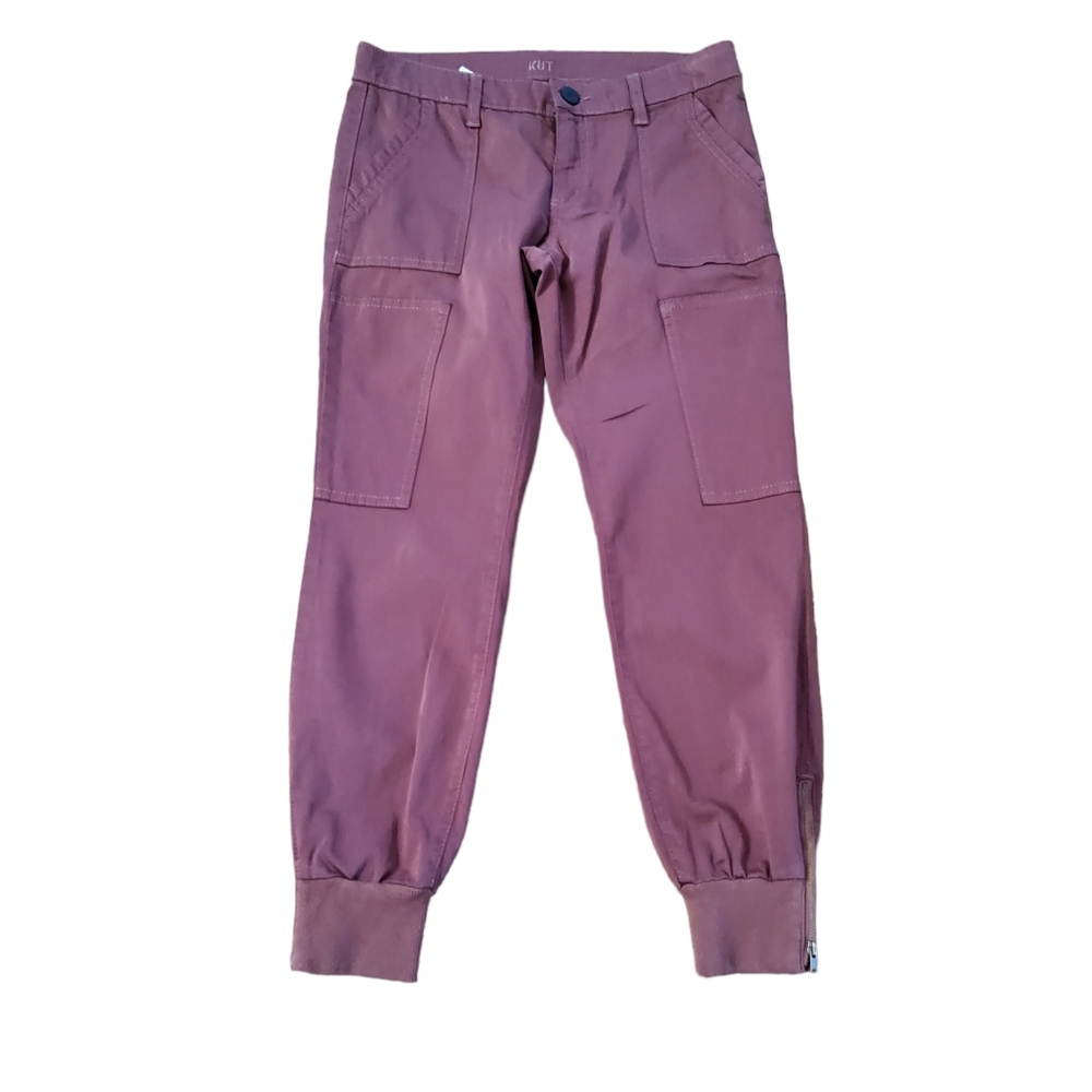 Kut from the Kloth Mauve Utility Jogger Pants